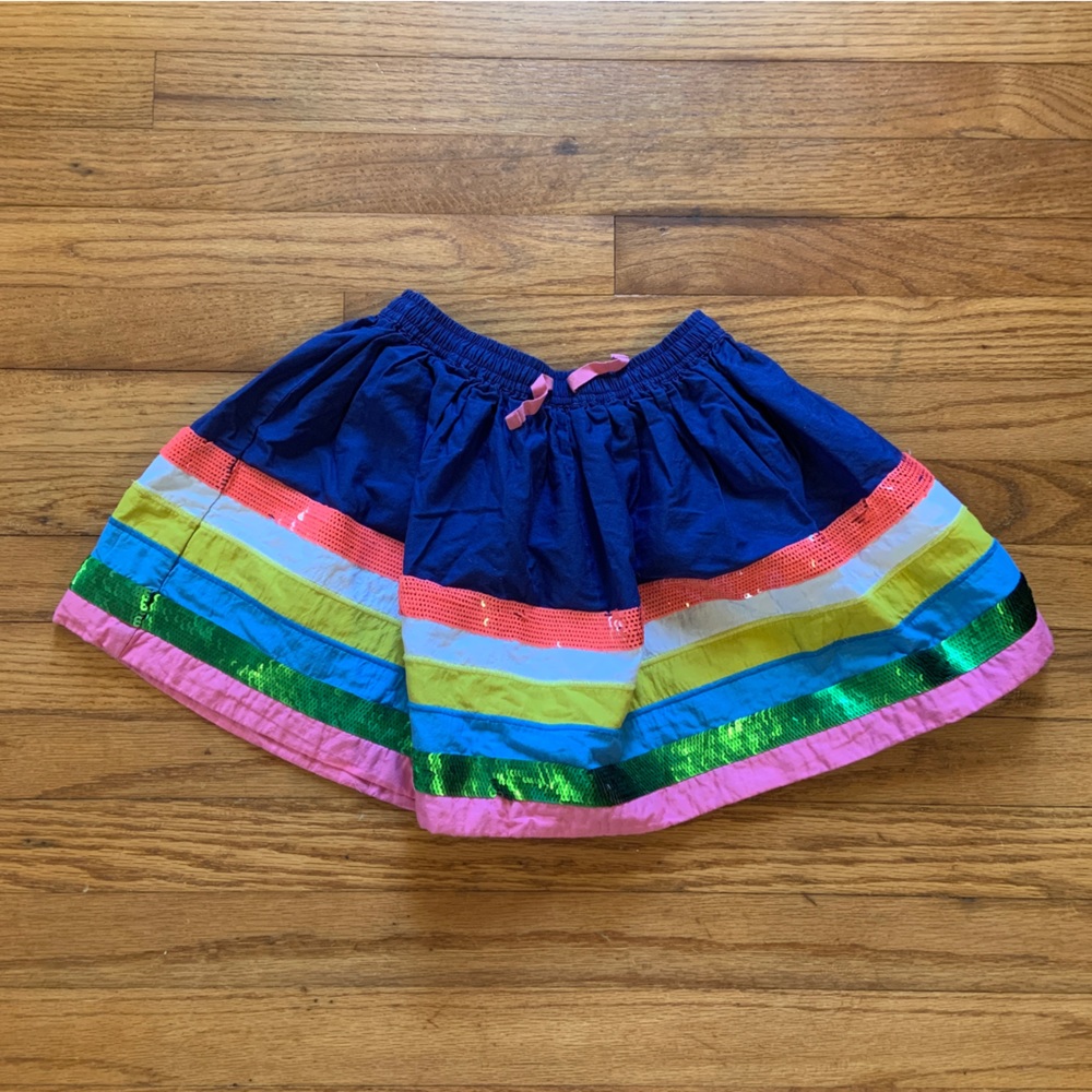 Mini boden colorful skirt